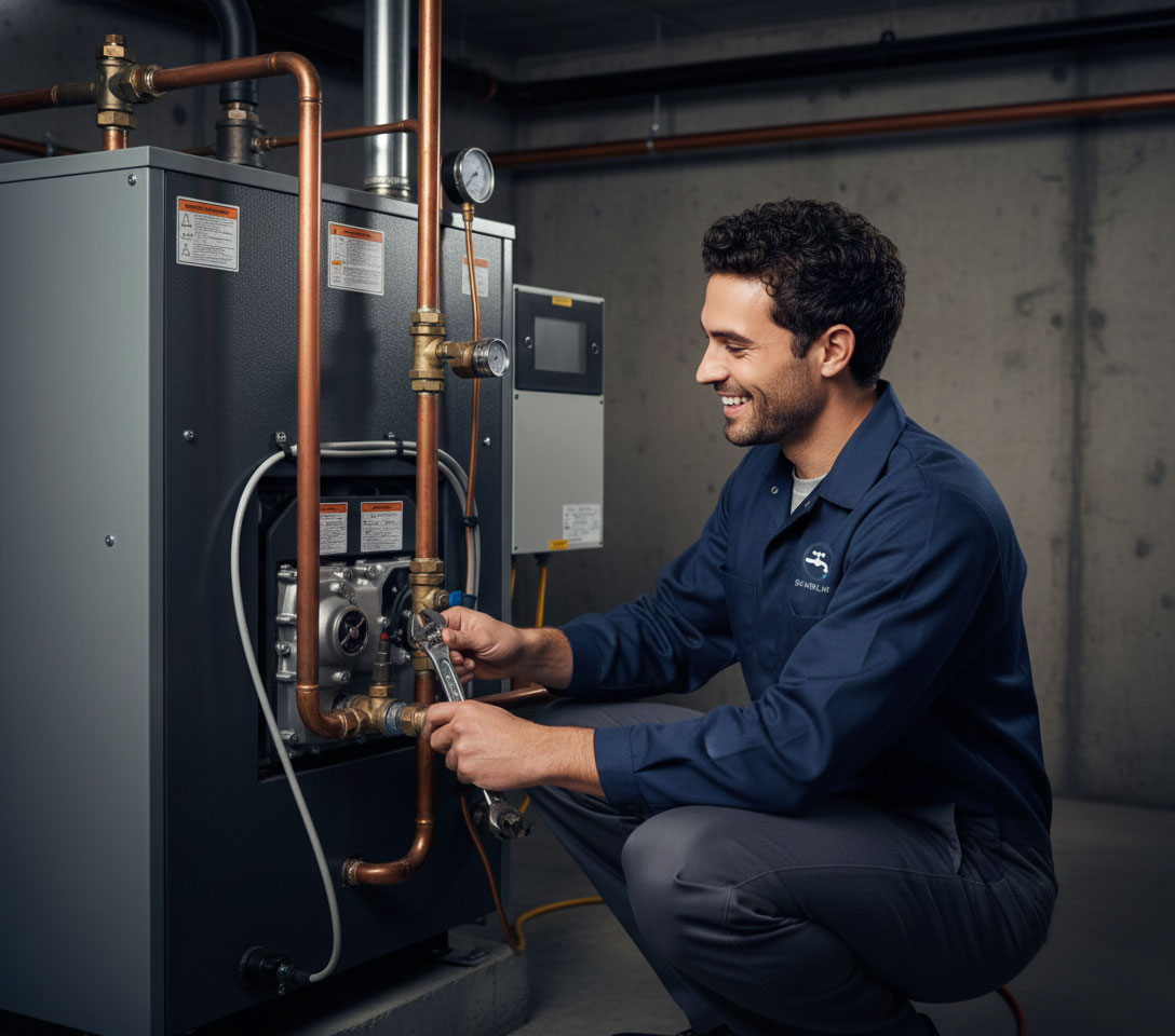 Sharpline-Plumbing-and-Renovation-commercial-plumbing-employee